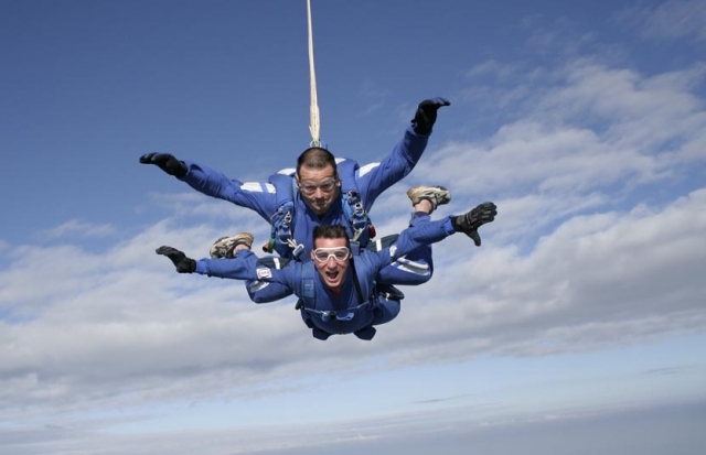  Bautismo tándem en Haule Saone 